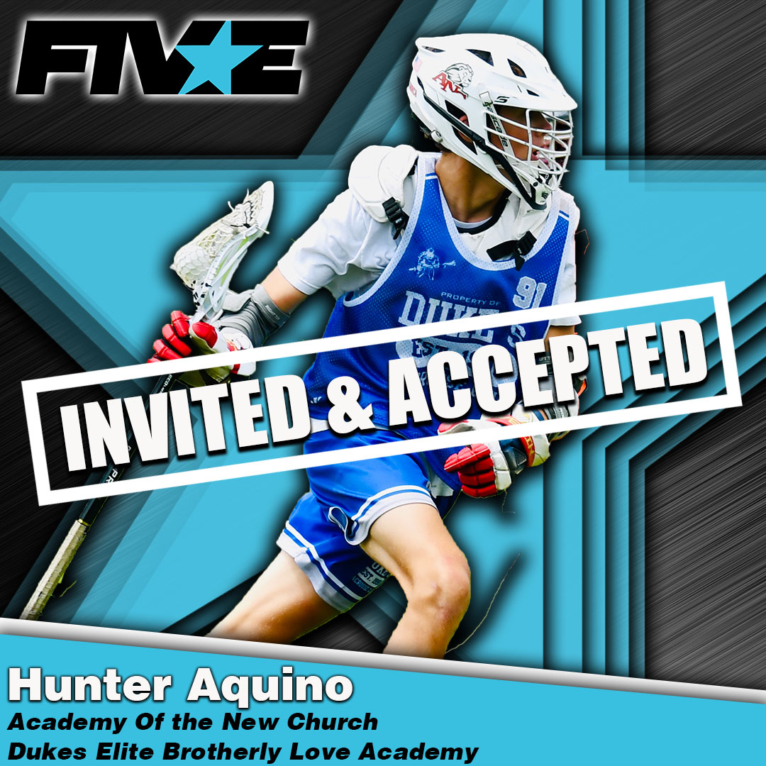 This #FivestarFriday, #FivestarElite welcomes Hunter Aquino, talented midfielder from Easton, PA. #InvitedandAccepted #EarnYourStars <a href="/anclions/">Academy of the New Church</a> <a href="/thedukeslc/">THE DUKES (PA.) LC</a> <a href="/BrotherlyLoveLC/">Brotherly Love Lacrosse Club</a>