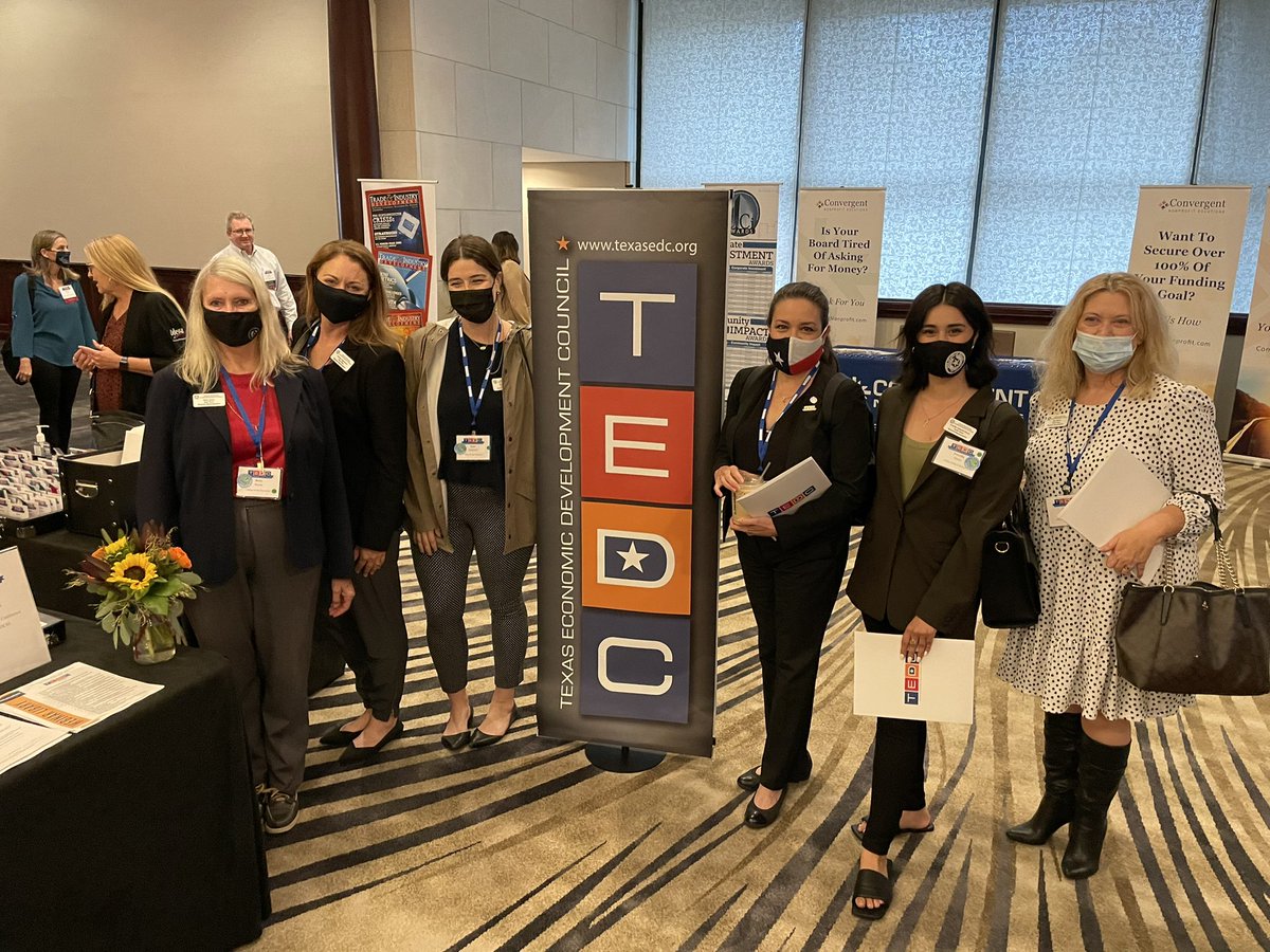 adrianarcruz's tweet photo. Spending the last day at the @TexasEDC Annual Conference! Great to meet with colleagues & friends from across the state! Learning and sharing information on best practices, workforce development and how @TexasEconDev can help our partners be successful! #GoBigInTexas #GoTeamTexas https://t.co/qIFcMiHpRD