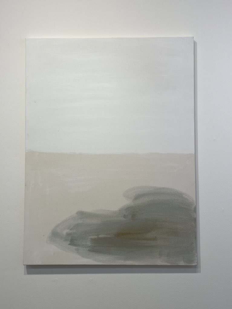 Cavalierofinn2's tweet image. @NickyDX100 so great to see your show Horse Gossip at Bobinska Brownlee such beautiful quiet paintings 🤍