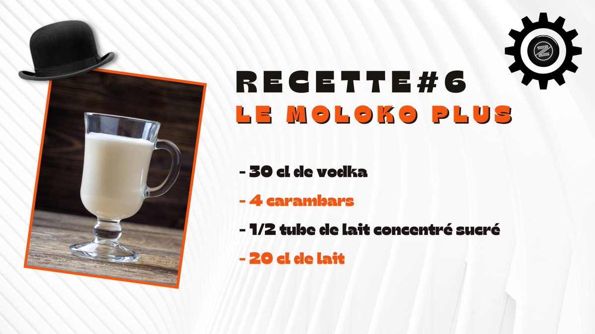 ‼️🥛‼️
Cette semaine, on met en avant un cocktail issu du célèbre film #orangemecanique 
Cette recette est une version édulcorée car l’originale contiendrait des psychotropes divers et variés 🚫😏 #lescocktailsduzinc #molokoplus #korovaMilkBar