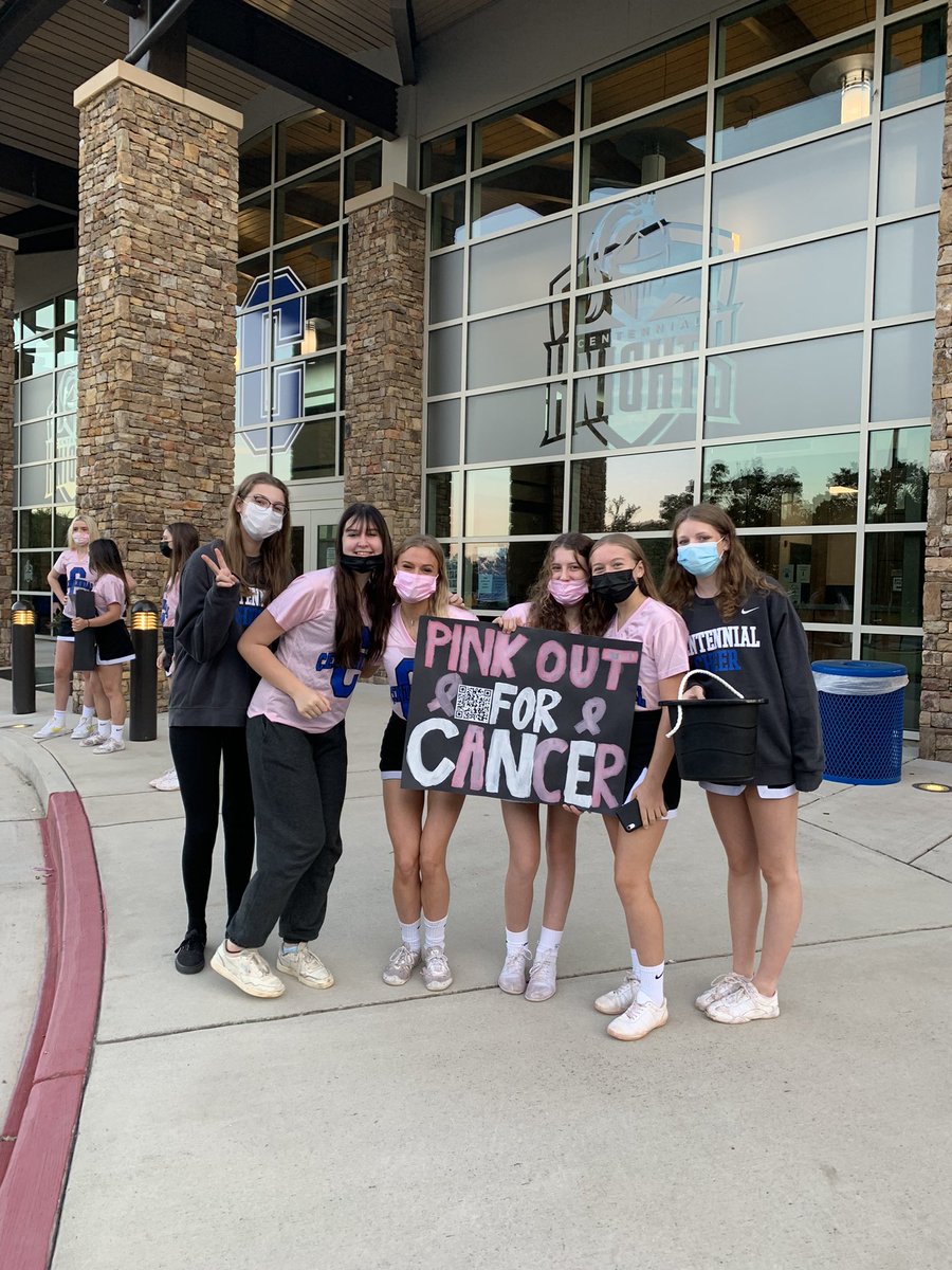 GoKnightsCheer's tweet photo. PINK OUT 💗💗💗 TONIGHT @ 7:30pm @ The Fortress! Cheer is raising money for American Cancer Society! Link to donate: https://t.co/PXuS7BXvPv https://t.co/OrWvmCe2Xq