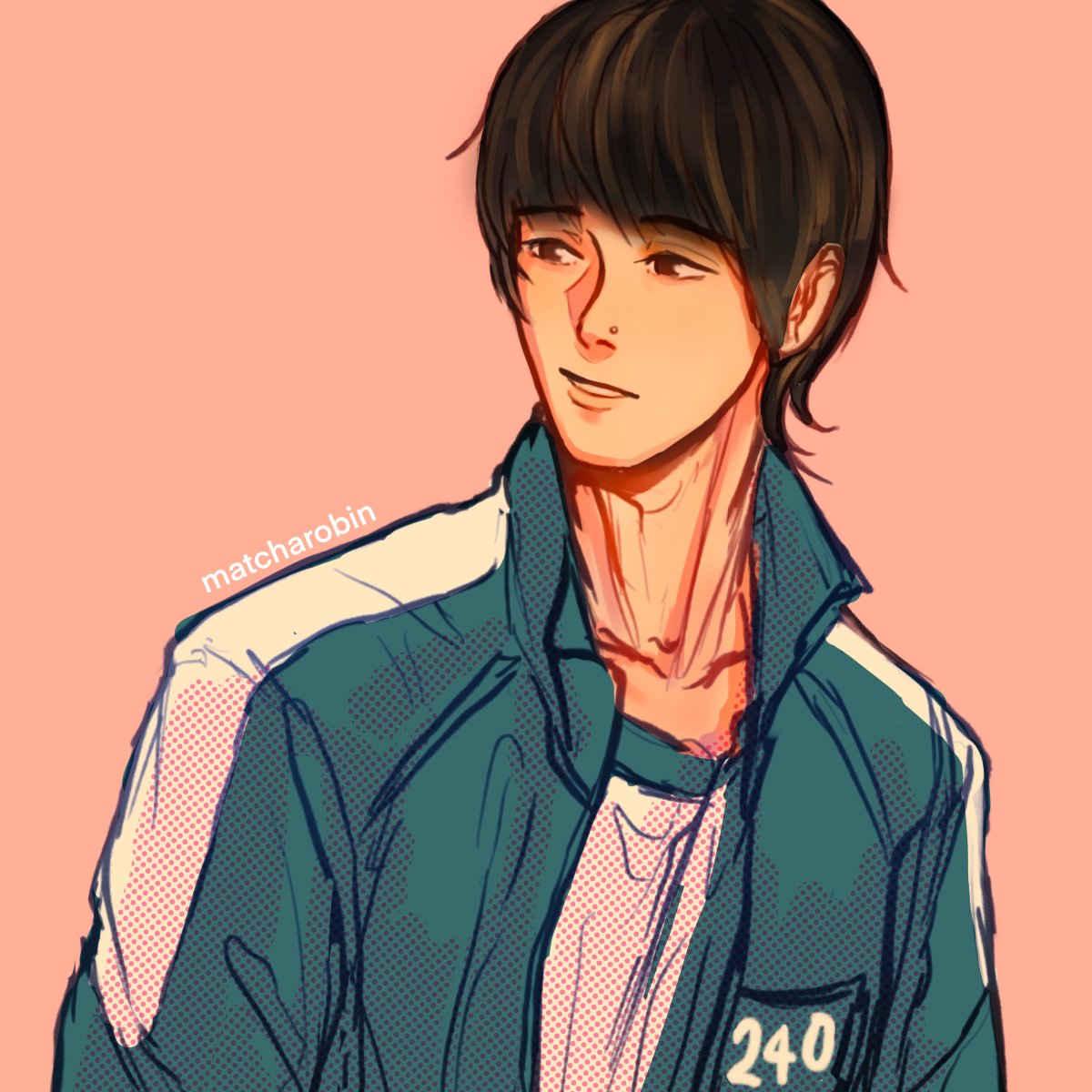 matcharobin's tweet photo. So Jiyeong was supposed to be a boy, huh... #squidgame #squidgamenetflix #genderbend https://t.co/y5S6c10Drb
