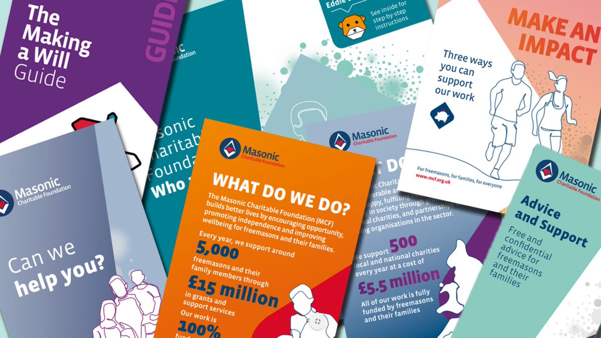 Masonic_Charity's tweet photo. 📣 Help us spread the word!

📮 Our leaflets explain our full range of support for Freemasons, their families, and the wider community. Order leaflets for your local masonic hall: https://t.co/qzxgS01w34 https://t.co/HrWQY79Wy2