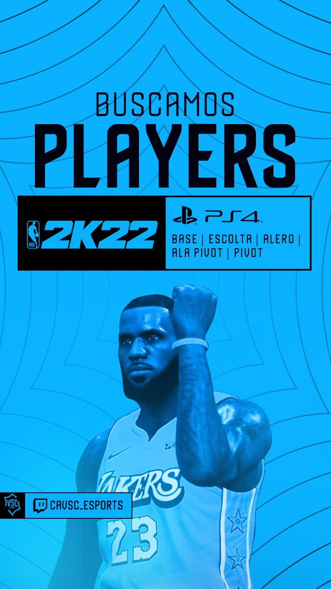 ¡ATENCIÓN FAMILIA VILLERA! 
Volvimos a buscar jugadores para NBA 2k22, está vez los requisitos son disponibilidad de horario y compromiso,
Comunícate al  +54 9 11 3429-4585 (Santi).

#VamosACompetir #VamoslaVilla