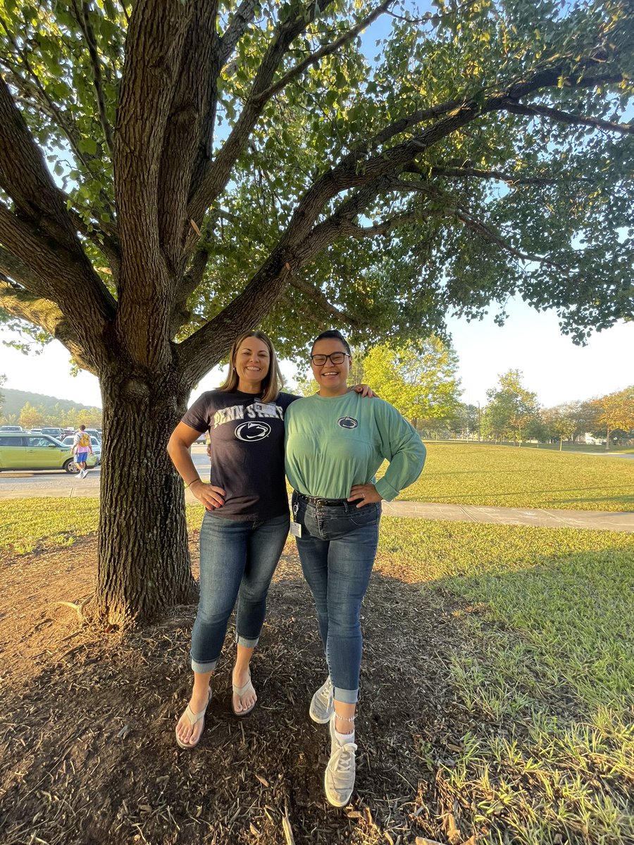 Beach_OT's tweet photo. 1 OT + 1 SLP = 2 graduates of @penn_state happily serving students @vbschools!  Go Nittany Lions! https://t.co/G0pOs1EVVN
