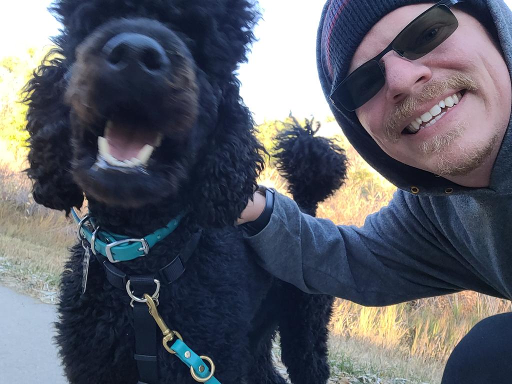 TimJGordon's tweet image. One of us is excited it's fall...