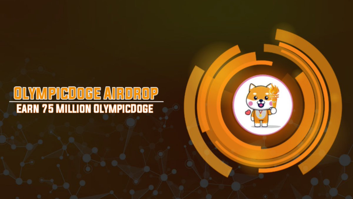 🚀 olympic doge Airdrop

🔹1 Billion olympicdoge = 1 BNB
🔸For Joining - Get 50 millon olympicdoge
⭐For each referral - 75 million olympicdoge

🤖Start bot : t.me/olympicdoge_Ai…

Airdrop will end on 19th October rewards will be distributed within 10 days.
#AirdropKing