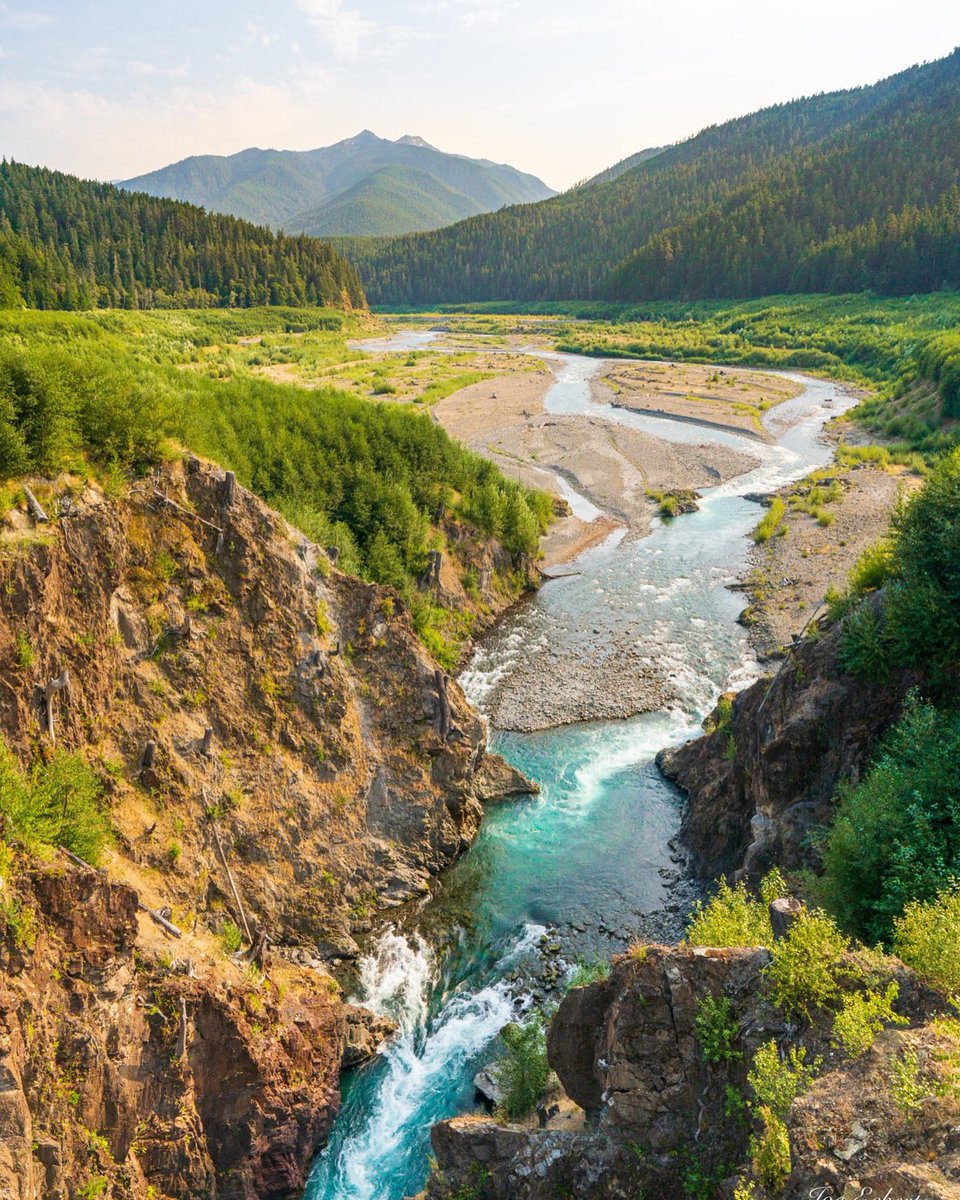 Morning views in Olympic National Park