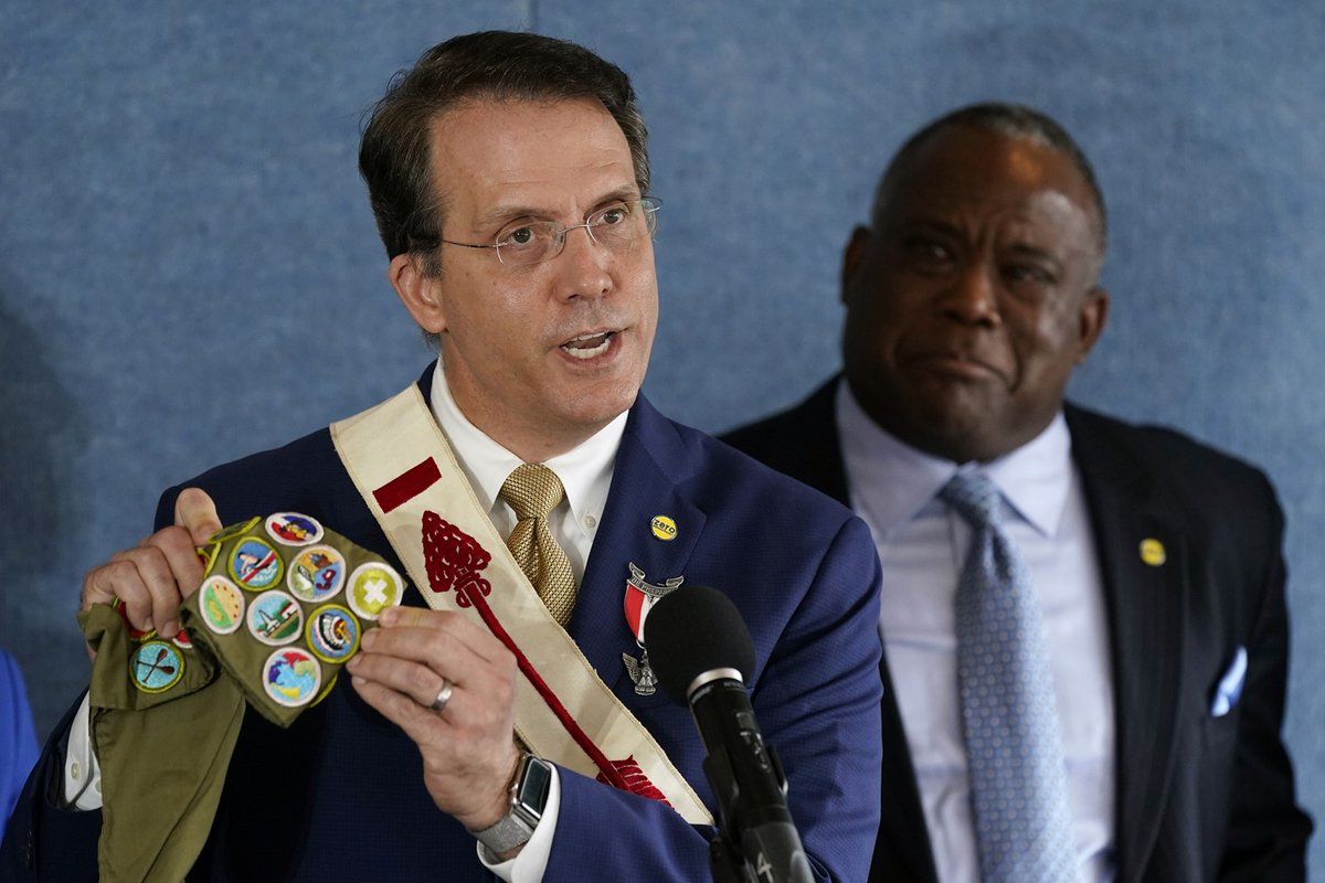 More than 82,000 men who say they were sexually abused in Scouting have begun voting on a controversial reorganization plan of $1.9 billion, to settle their claims and allow the beleaguered <a href="/BoyScouts/">Scouting America</a> of America to emerge from bankruptcy.

bit.ly/3j6n53w via <a href="/LAtimes/">Los Angeles Times</a>