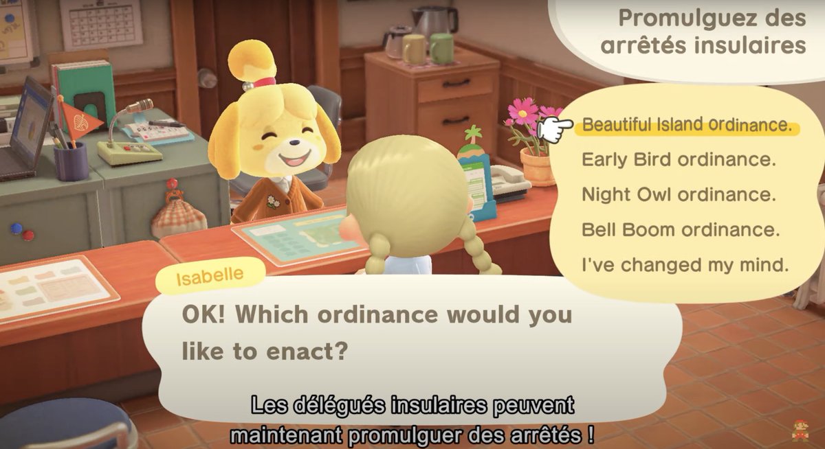 ACNH_FR_Discord's tweet photo. Des arrêtés insulaires ?

Libre à vous d'appliquer vos lois sur votre île !

Venez en discuter avec nous sur notre serveur https://t.co/f90CR8LM0H
#AnimalCrossingDirect #ACNH https://t.co/DdFwQaScQI