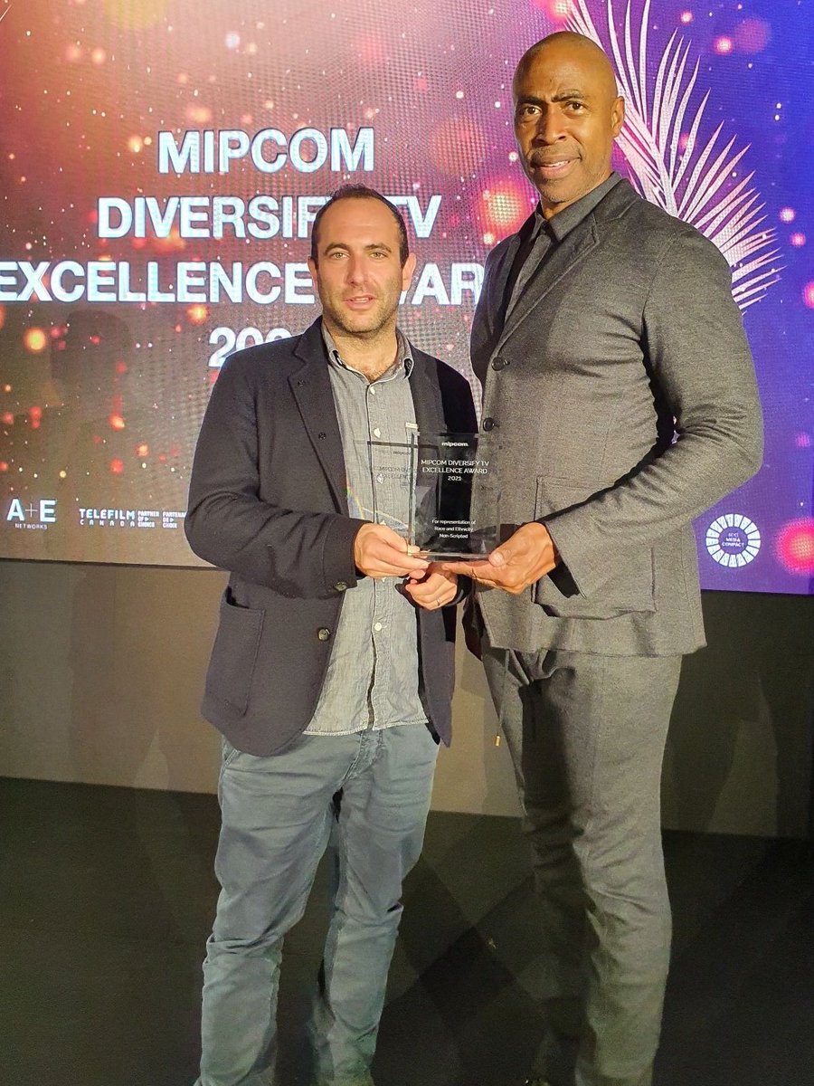 Kalel Productions (@kalel_tweets) on Twitter photo THE MONEY MAKER won at #MIPCOM in Cannes for Representation of Race & Ethnicity in a Non-Scripted Series. Thanks to the Diversify Awards panel and the Kalel production team and <a href="/DellUK/">Dell Technologies UK</a> <a href="/Channel4/">Channel 4</a> <a href="/MediaComUK/">MediaComUK</a> <a href="/PRYMOltd/">PRYMO</a> @Trimit_app <a href="/winnyskitchen/">Winny’s Kitchen</a> <a href="/Morrisons/">Morrisons</a> <a href="/BoothsCountry/">Booths Supermarket</a> <a href="/Uber/">Uber</a> THE MONEY MAKER won at #MIPCOM in Cannes for Representation of Race & Ethnicity in a Non-Scripted Series. Thanks to the Diversify Awards panel and the Kalel production team and <a href="/DellUK/">Dell Technologies UK</a> <a href="/Channel4/">Channel 4</a> <a href="/MediaComUK/">MediaComUK</a> <a href="/PRYMOltd/">PRYMO</a> @Trimit_app <a href="/winnyskitchen/">Winny’s Kitchen</a> <a href="/Morrisons/">Morrisons</a> <a href="/BoothsCountry/">Booths Supermarket</a> <a href="/Uber/">Uber</a>