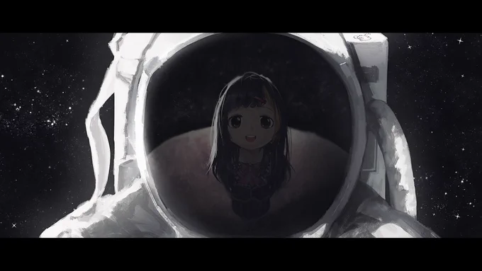"MY GOD, IT'S FULL OF STARS."
 #みとあーと 