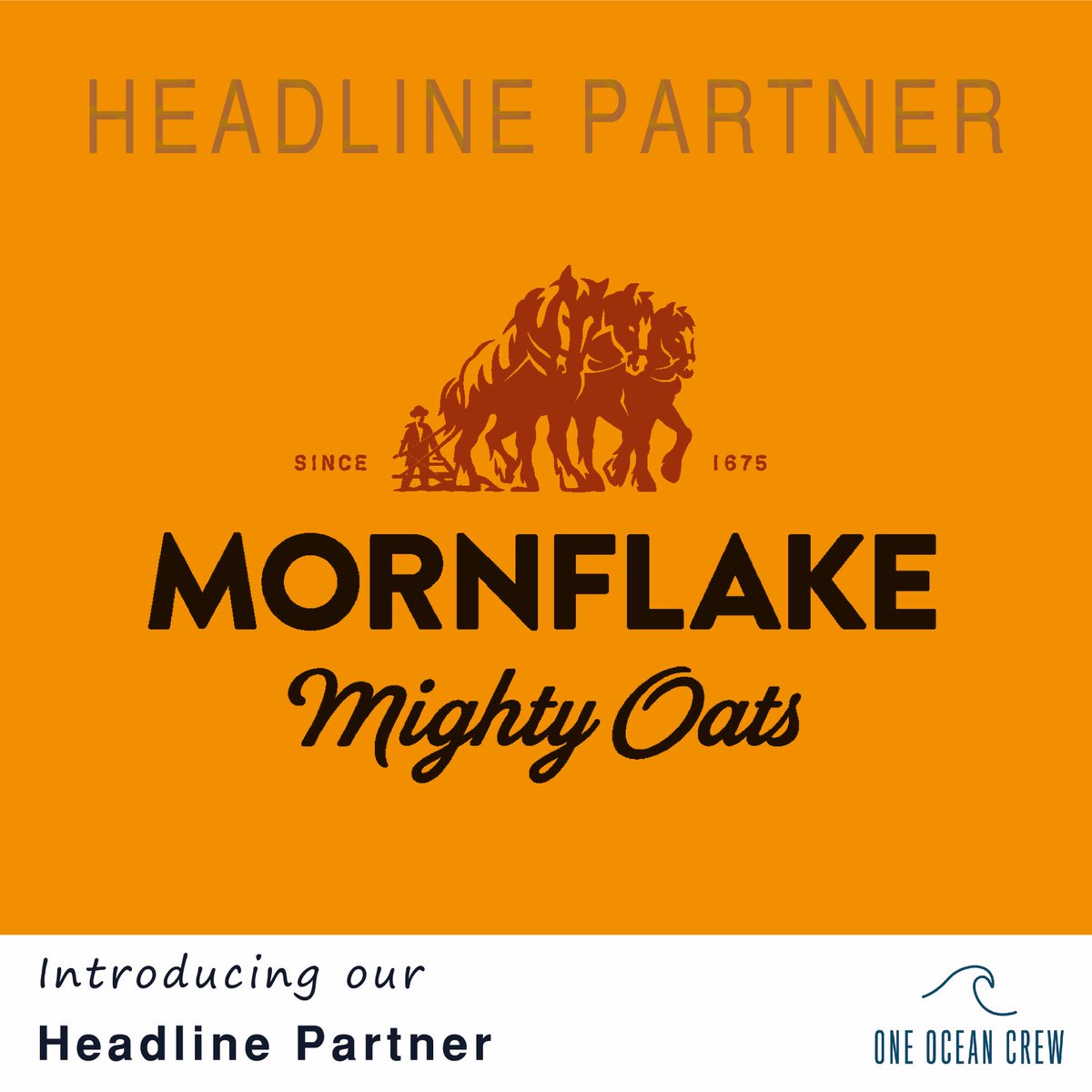 🚨 We are thrilled to welcome ⁦<a href="/MornflakeCereal/">Mornflake Mighty Oats</a>⁩ as our headline partner! True champions of #sustainability They recycle and reuse everything they can, their mill is powered by wind turbine and they believe there is no excuse for waste ♻️ #twac