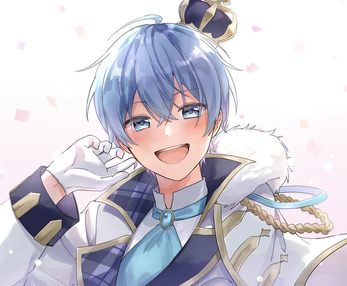 新衣装かっこよすぎます!💙✨

#ころんくん 
#すとぷりギャラリー 