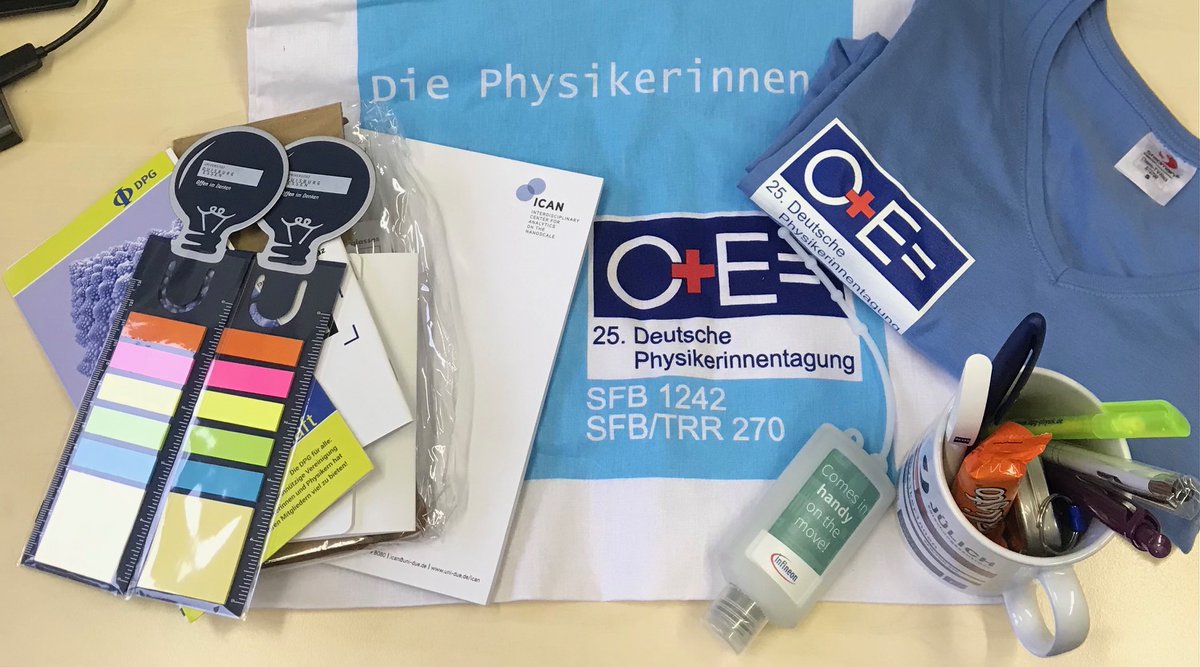 Vorfreude auf die 25. Deutsche #Physikerinnentagung <a href="/unidue/">Uni Duisburg-Essen @unidue.bsky.social</a> und auf meinen Workshop dort zum Thema "Selbstbewusst kommunizieren in schwierigen Situationen" zusammen mit Stephanie Sera. Danke für das Tagungspaket @SFB1242 und SFB / TRR 270 #womeninphysics
uni-due.de/physik/die-phy…