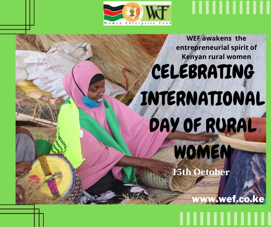 WEF_kenya's tweet photo. With 290 officers across the country, we have reached over 1.9M women, majority of whom are based in the rural areas. As we celebrate #InternationalDayOfRuralWomen we leave no woman behind, investing in every dream, reawakening every entrepreneurial spirit @Rayjaykim2 @RUTHRANDA https://t.co/cABZPt17ej