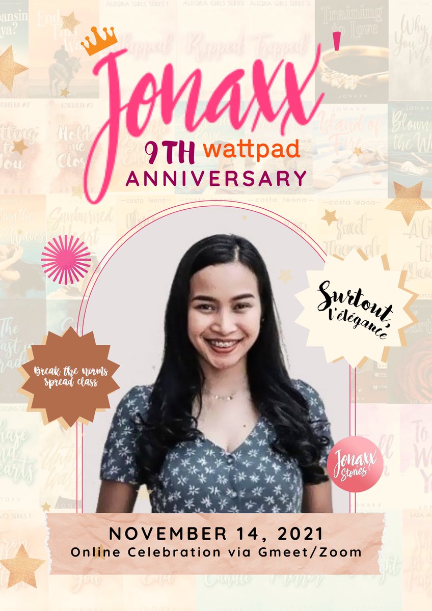 jsldumaguete's tweet image. 𝙃𝙚𝙮, 𝙅𝙎𝙇𝙨!
JSL Dumaguete, together with Jsl Cebuu and Negros Occidental are hosting an online event to celebrate Queen Jonaxx&apos; 9th Wattpad Anniversary ❤️‍🔥

More details 👇