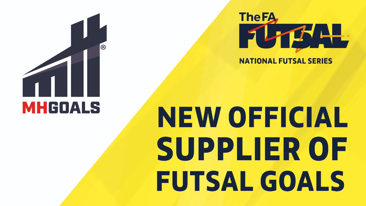 ANNOUNCEMENT: We are pleased to announce our new Official Supplier of Futsal Goals, <a href="/MHGoals/">MHGoals Ltd</a>! 🥅

MH Goals supply world-class goals to everyone from Premier League clubs to grassroots teams. The new goals will be used on <a href="/btsport/">TNT Sports</a> weekends this #FANFS season.