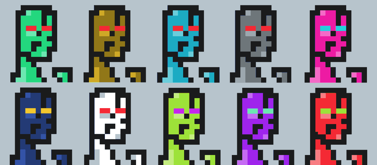 ZombiePolygon's tweet photo. CryptoZobies are launched as 99 unique tradeable items on Polygon Blockchain. Launch of new designs will be twitted. https://t.co/swtrHxcHLm