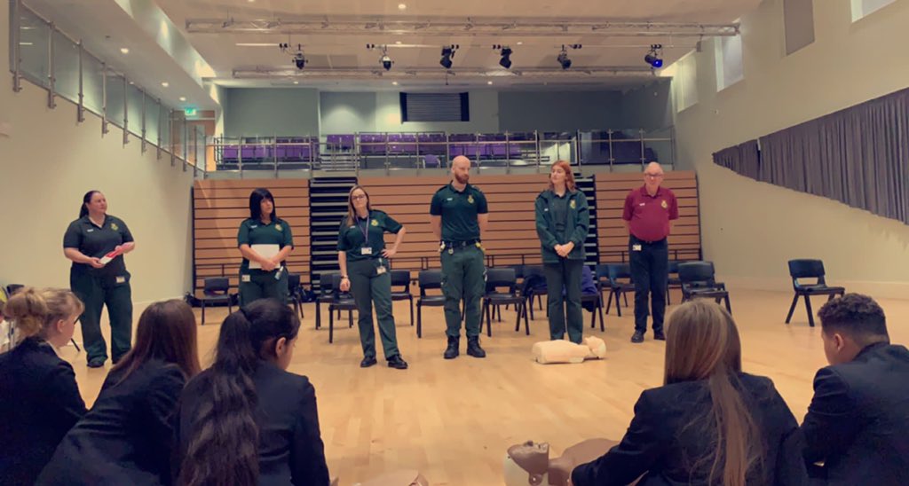 Questions and answer session with the team.