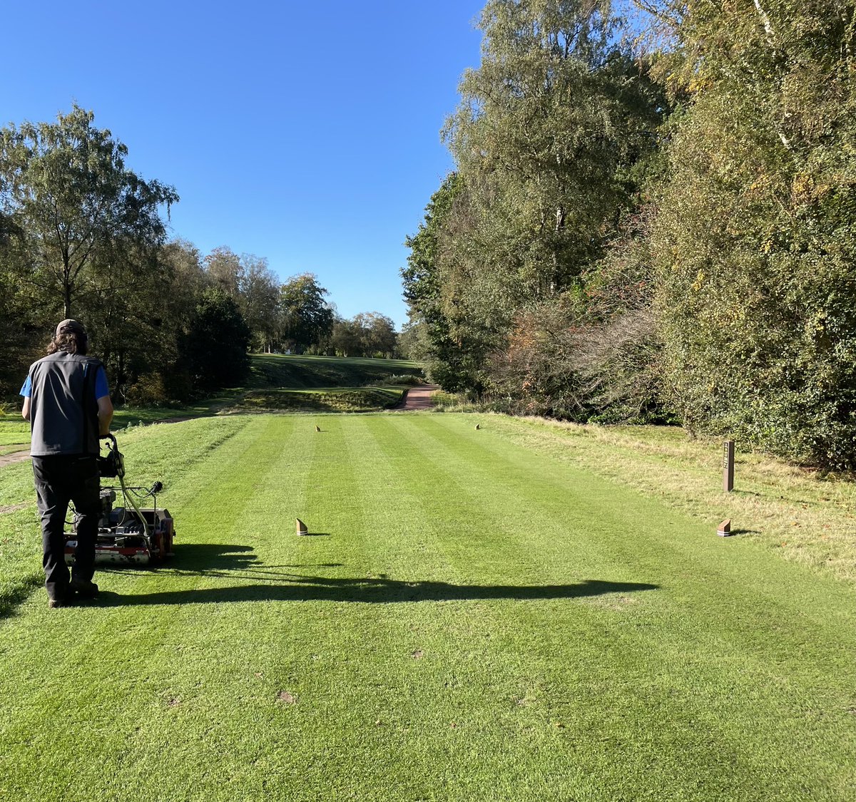 Course looking very tidy <a href="/LifeatMere/">The Mere Golf Resort & Spa</a>   The team have put in a huge effort to keep surfaces in top condition after such a busy season, can’t remember it ever looking this good in mid October