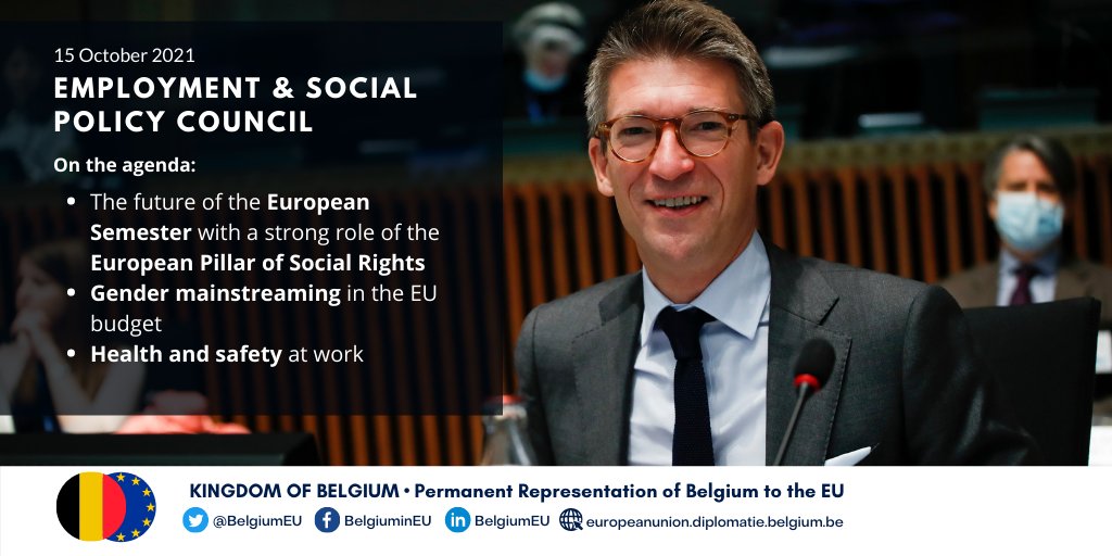 Belgium in the EU (@belgiumineu) on Twitter photo 🇪🇺🇧🇪 Deputy Prime Minister <a href="/PYDermagne/">Pierre-Yves Dermagne</a> represents #Belgium at today's #Employment and #Social Policy Council of EU Ministers #EPSCO
📍 Have a look at the agenda of the day⤵️ 🇪🇺🇧🇪 Deputy Prime Minister <a href="/PYDermagne/">Pierre-Yves Dermagne</a> represents #Belgium at today's #Employment and #Social Policy Council of EU Ministers #EPSCO
📍 Have a look at the agenda of the day⤵️