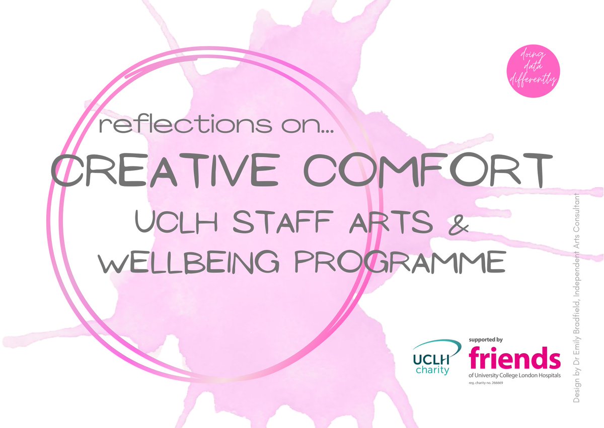 Dr Emily Bradfield (@erbradfield) on Twitter photo #CreativeComfort is <a href="/uclh/">UCLH</a> staff arts & wellbeing programme, supported by <a href="/UCLHCharity/">UCLH Charity</a> & the Friends of UCLH.
Sharing #ReflectivePostcards I created, from feedback from last year...and some reflections on NEW term! #HospitalArts <a href="/lauralexandra95/">Laura Bradshaw</a> <a href="/guytnoble/">Guy Noble</a> #FreelanceResearcherš #CreativeComfort is <a href="/uclh/">UCLH</a> staff arts & wellbeing programme, supported by <a href="/UCLHCharity/">UCLH Charity</a> & the Friends of UCLH.
Sharing #ReflectivePostcards I created, from feedback from last year...and some reflections on NEW term! #HospitalArts <a href="/lauralexandra95/">Laura Bradshaw</a> <a href="/guytnoble/">Guy Noble</a> #FreelanceResearcherš