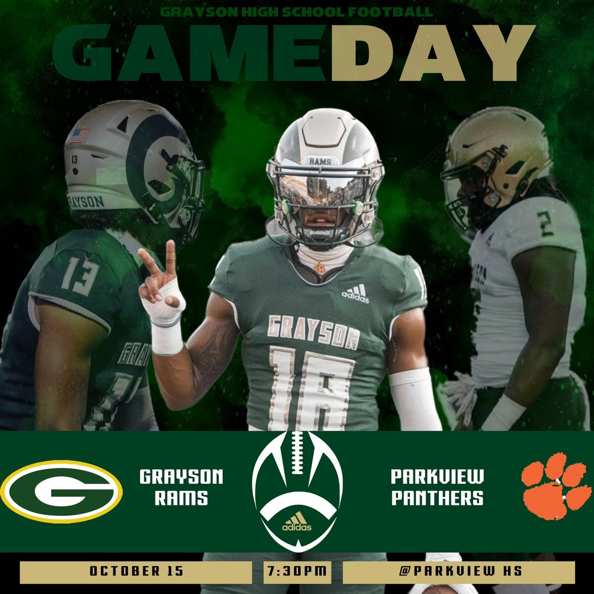 grayson_fb's tweet photo. #GAMEDay https://t.co/dW5yFtekdE