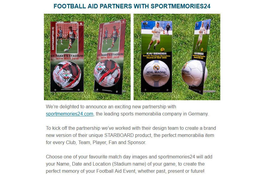 📧 Our latest e-mail newsletter went out to all our registered users yesterday. ⚽️ If you haven't seen it yet you can read a copy online here 👉 app.simplycast.com/?e=email/share… #Football | #Charity | #LiveTheDream