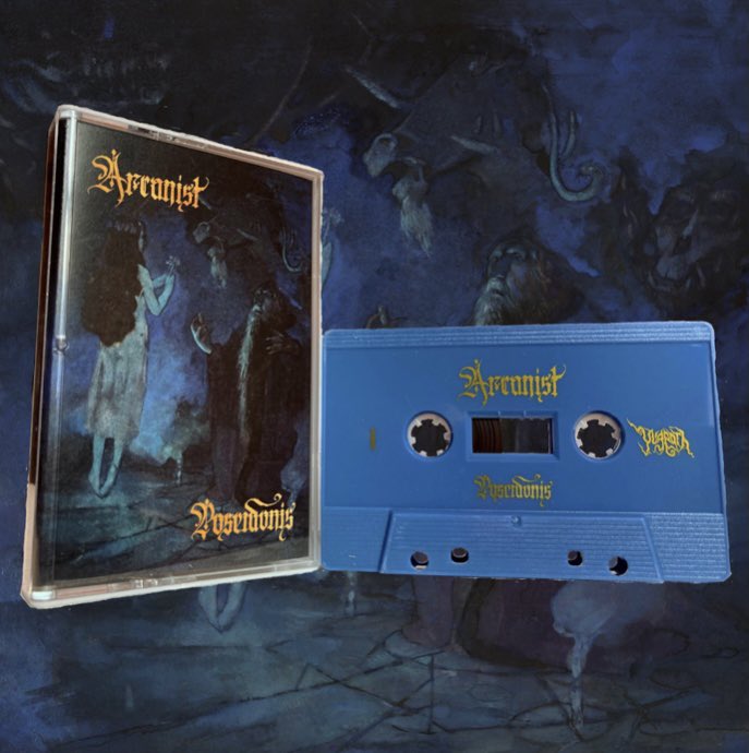 These are almost gone! Don’t miss it!! yuggothrecords.bandcamp.com/album/poseidon… #arcanist #poseidonis #dungeonsynth #clarkashtonsmith #tapes #cassette #rpg