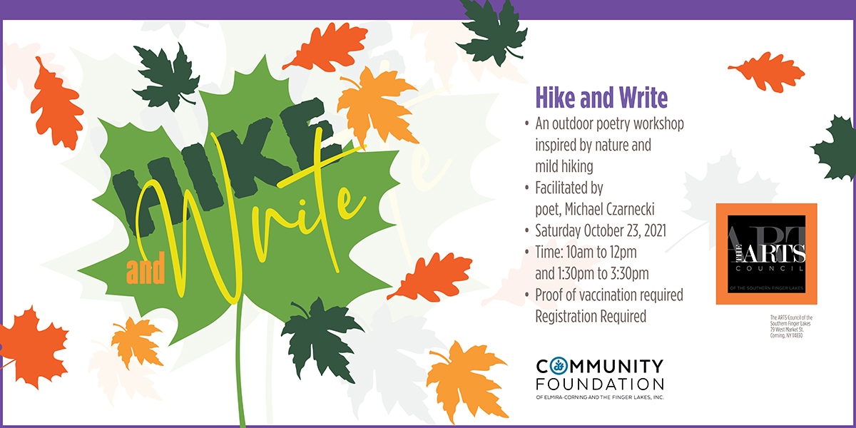 TheARTS's tweet image. 🍁 What better time of the year to be outdoors than the peak of autumn? Join @TheARTS &amp;amp; Michael Czarnecki on 10/23 for Hike And Write, a FREE outdoor poetry workshop. 

Register today! bit.ly/HikeAndWrite

#poetryworkshop #prosewriting #spokenwordpoetry #writersworkshop