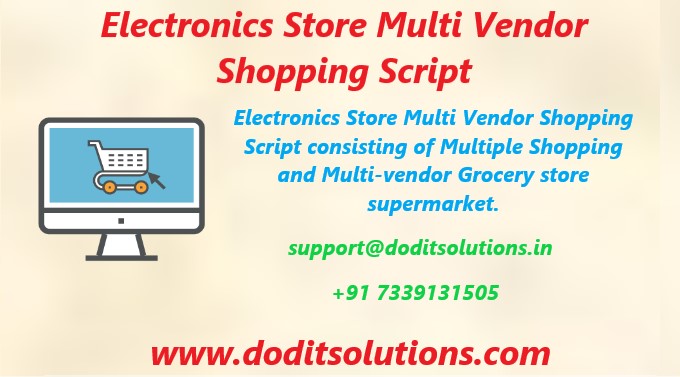 Dod_itSolutions's tweet photo. #ElectronicsStoreMultiVendorScript , #ElectronicsStoreMultiVendorShoppingScript , #MultiVendorScript , #EcommerceCloneScript , #EcommerceCloneApp

Email  : support@doditsolutions.in , info@doditsolutions.com 

For More: https://t.co/6aUaw0E2mR https://t.co/iU9aMtwYFG