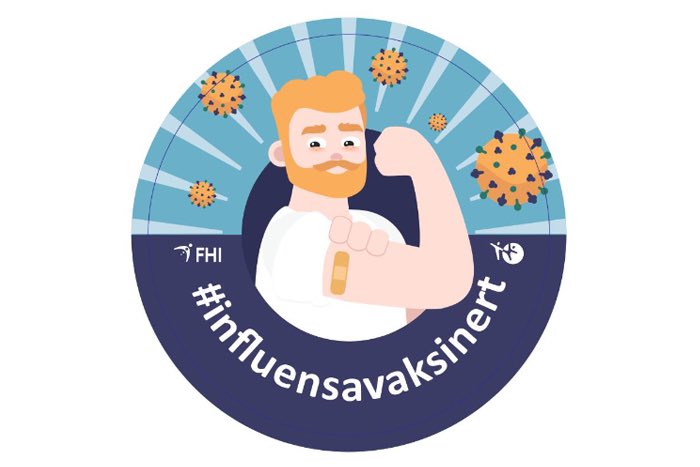 Nå er jeg #influensavaksinert Skal også du ta vaksinen?