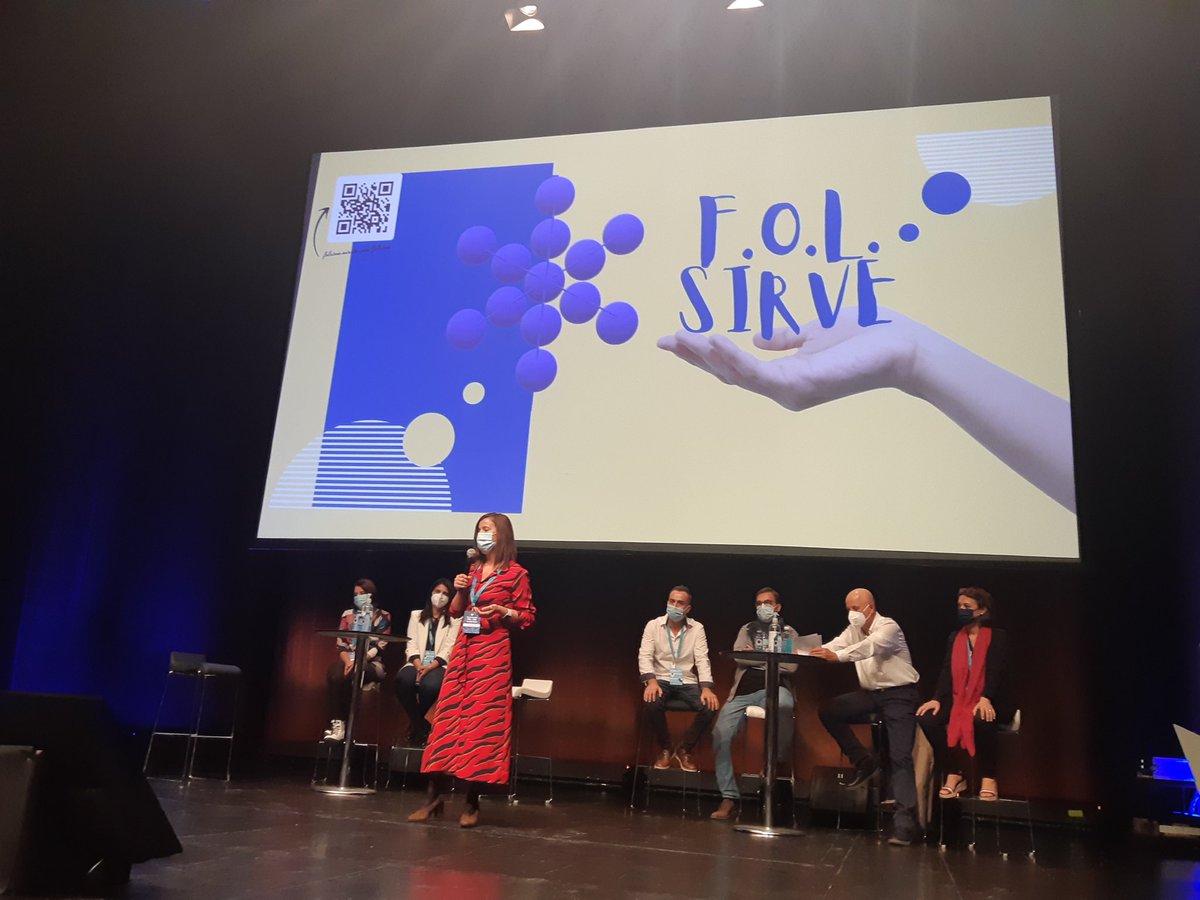 Encantada de animar a todos los compañeros de #FP y #FOL a compartir proyecto sociales #ApS desde el #cfol2021