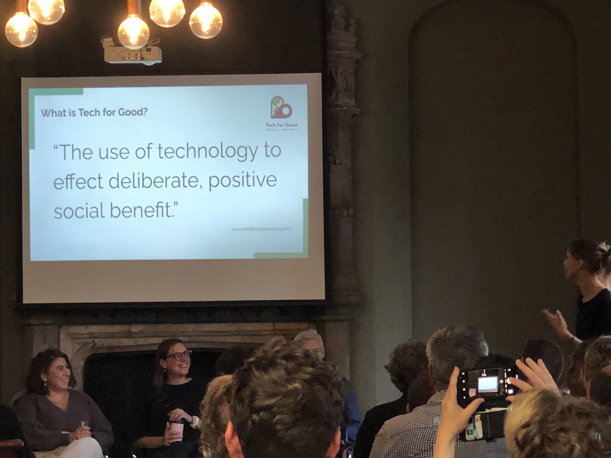 meenaminx's tweet photo. Really looking forwards to the #techforgoodBB panel with @BrionyPhi1 @benshorrock @rocketmakers @EngineShed_BB @tech_bristol https://t.co/V3d3Tyemw8