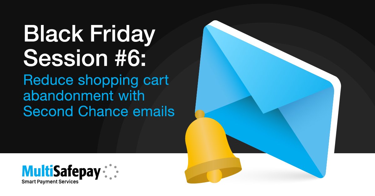An efficient way to recover abandoned carts is through #SecondChance emails.

Check out the latest addition to our series to build a standout checkout for Black Friday with Second Chance emails  → bit.ly/3mQQQq2

#ecommerce #fintech #BlackFriday #CyberMonday