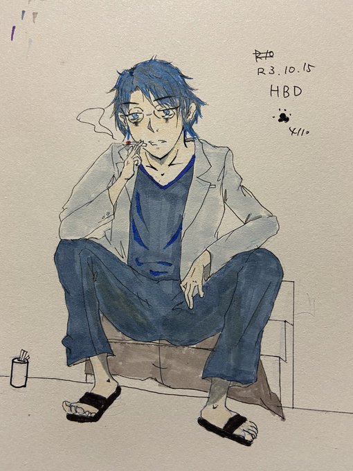 ボサボサのtwitterイラスト検索結果 古い順