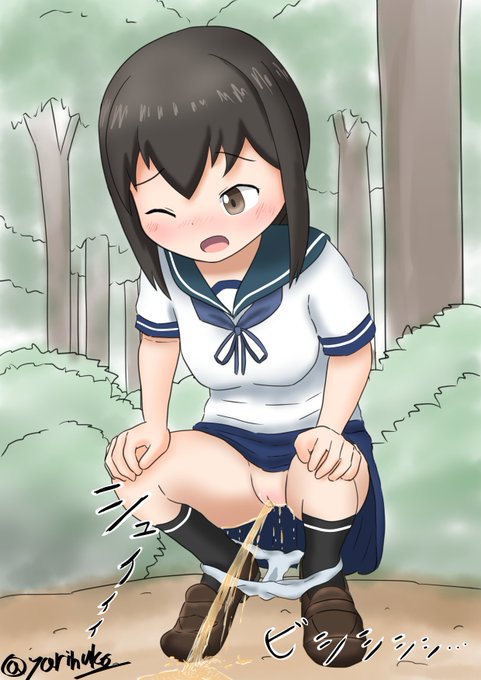 #おしっこ
王道をゆくシチュですね(大好き 