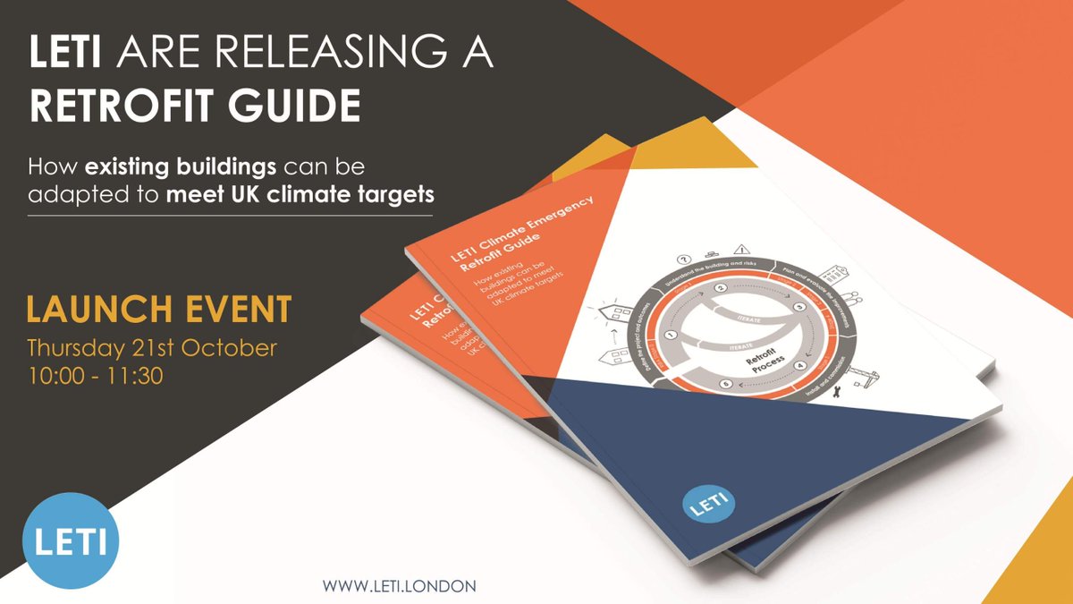 Introba_UK's tweet photo. Join @LETI_London for the much-anticipated launch of the Climate Emergency Retrofit Guide on Thursday 21 October.
Discover the blueprint for adapting existing homes to meet UK #NetZero climate targets. #LETIRetrofit #BuildNetZero
Book now ➡️ https://t.co/MS6kT9H88p https://t.co/brW5FbgLTH