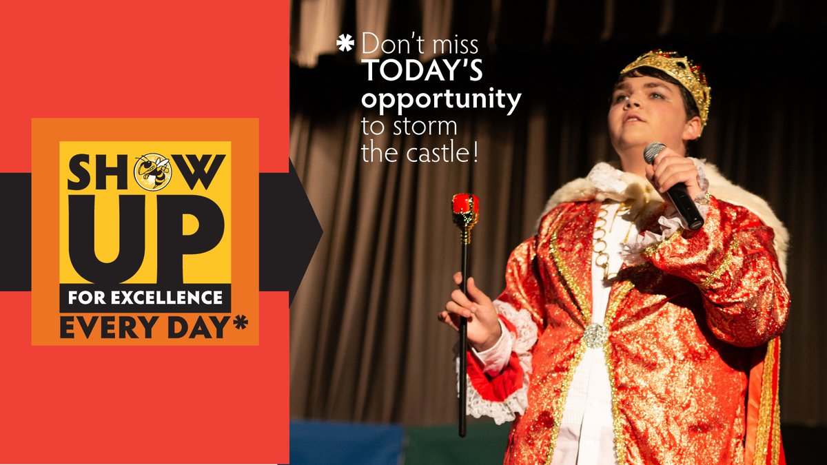 Excellence awaits, Jackets! Don't miss today's opportunity to Show Up for Excellence!

#ExpectExcellence #JacketFamily