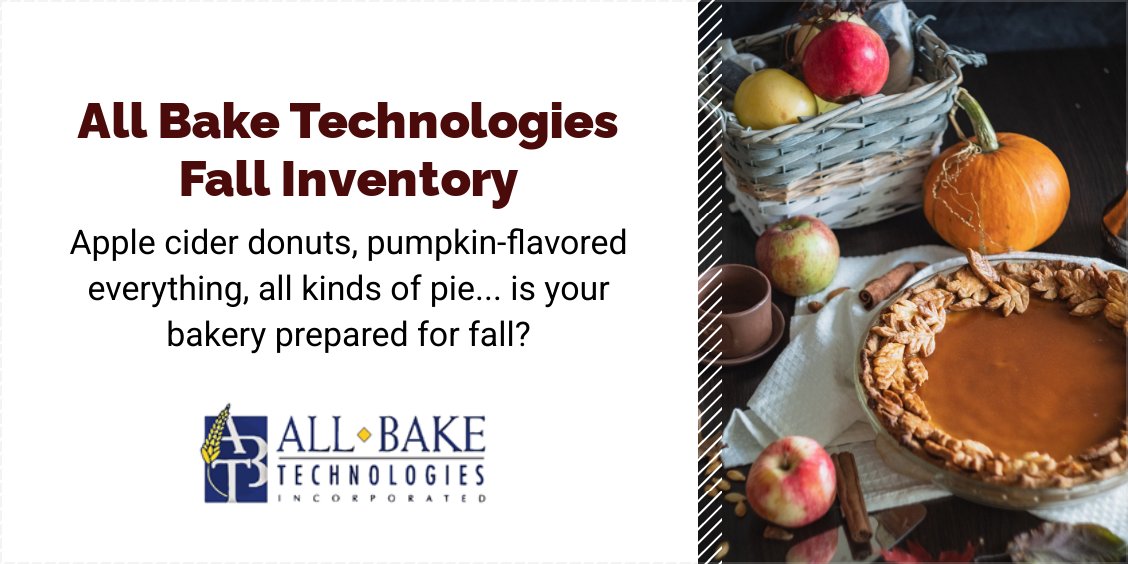 AllBakeTech's tweet image. Bring out your best autumnal flavors with All Bake's ovens, mixers, dough dividers and more! Visit our website (link in bio!) to take advantage of our in-stock items and warehouse specials. Don't wait until December for prepare for holiday baking! - mailchi.mp/allbaketech/fa…