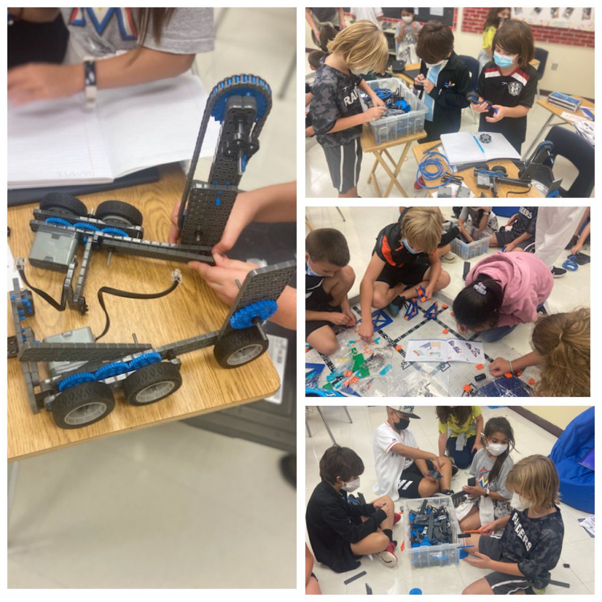 SpringviewElem's tweet image. Our robotics team building the robot/field. Thank u Mr. Luis/Ms. Prieto 4 sponsoring this great club! Can’t wait 2 see the finished product 😃 Another reason why u need 2 be part of this amazing school! @Springviewpta1 @MDCPSCentral @RebecaSosaMiami @MiamiSprings