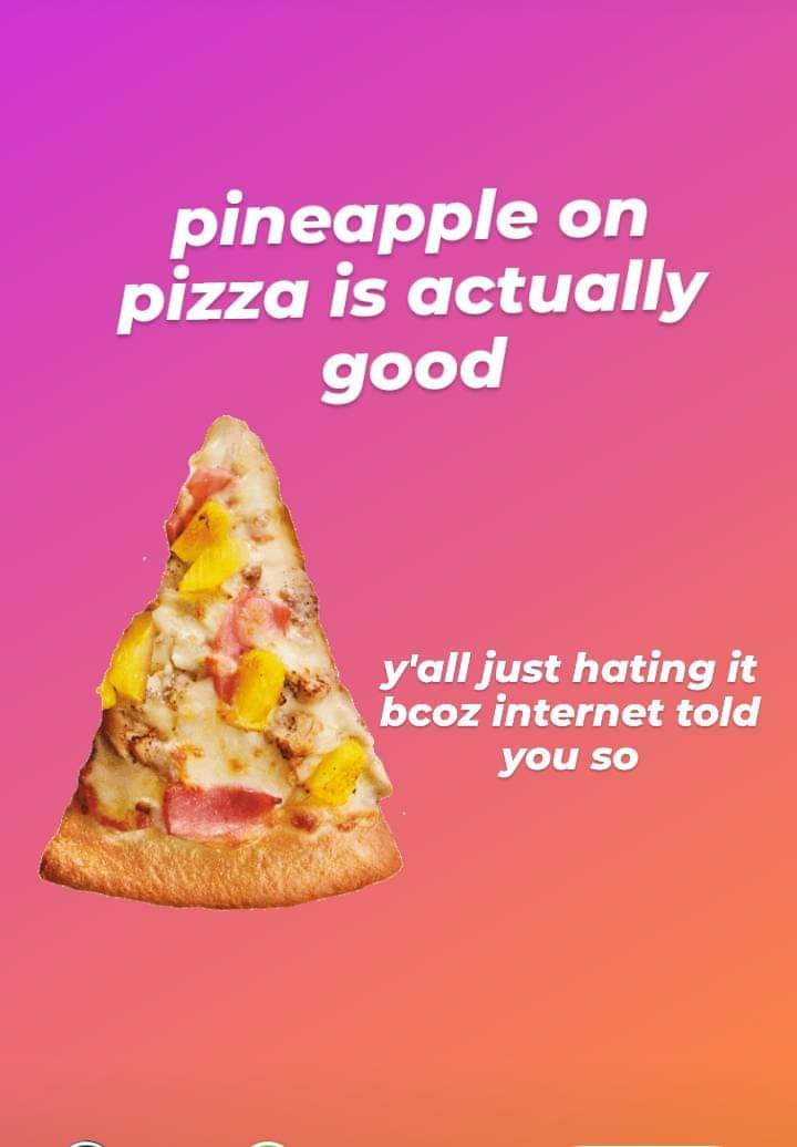 flickerrhalo's tweet photo. nah i get hawaiian pizza everytime i can but now i try not to because louis says so https://t.co/0MVw9R5WeZ