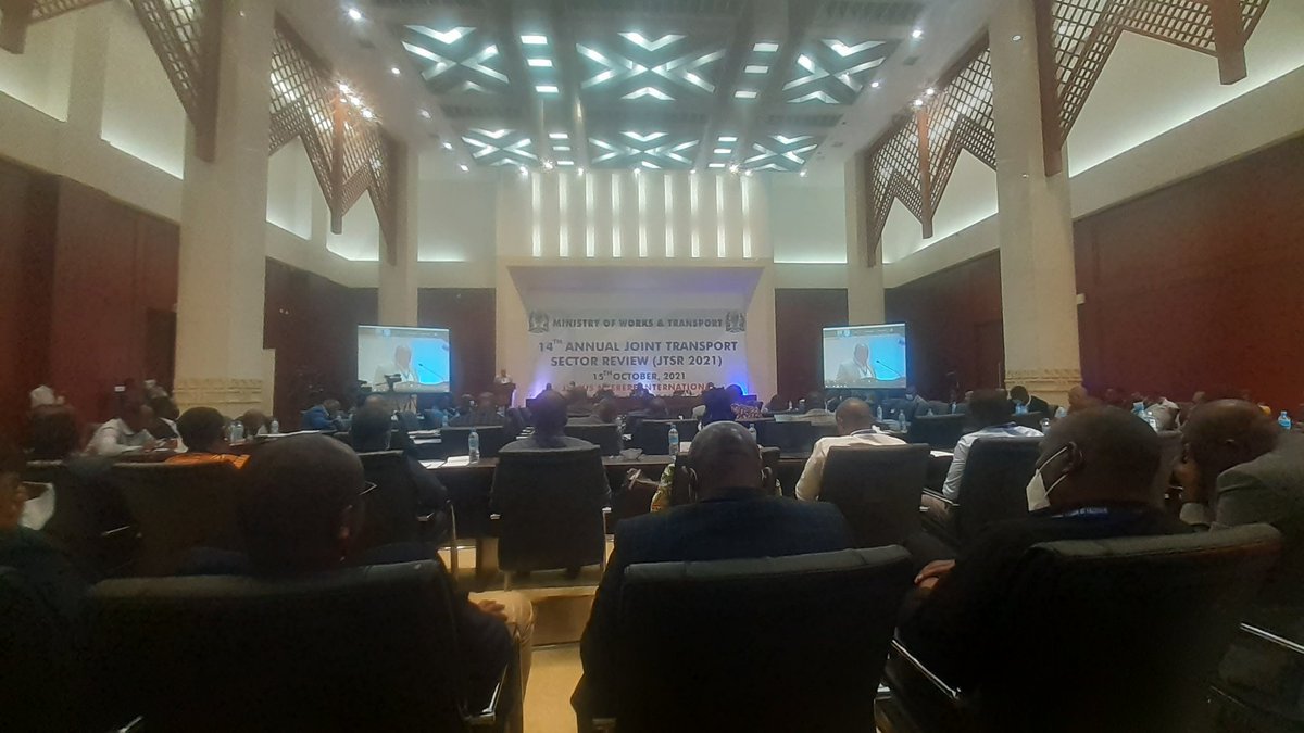 Tatso92's tweet photo. Meanwhile at Jk nyerere International convention Centre..The 14th annual joint transport sector review .. https://t.co/GTsOg4ykNw