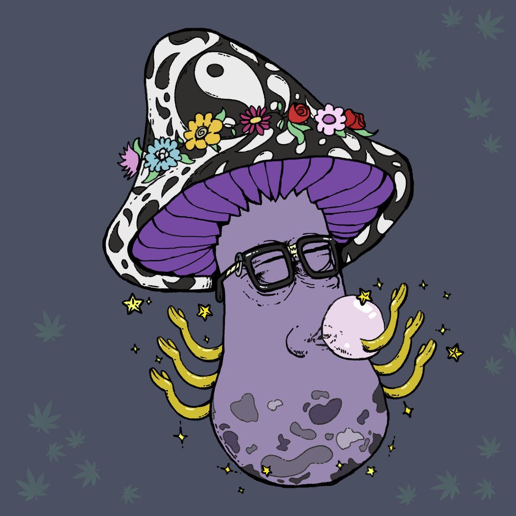 Lucas_fdzz's tweet photo. #NewProfilePic 
New profile picture! This time it's my mushie iluminated and with a bug (error), which makes it ultra rare! You could go so far as to say that it is 1/1 without actually being one. @SolMushies 
🚀🔥 https://t.co/47CGD7eFpG