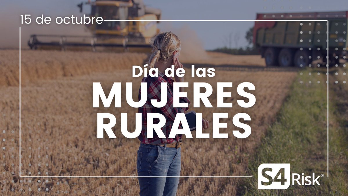 Desde S4 felicitamos a todas las #mujeresrurales en su día, por el labor diario que realizan para el desarrollo del #agroargentino .

¡Gracias!

#DíaInternacionalDeLaMujerRural