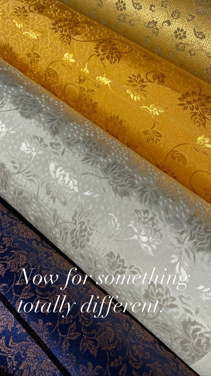 Are you looking for a something a little different ? Then why not give us a call about our exciting new range of #bookcloths  #somethingdifferent