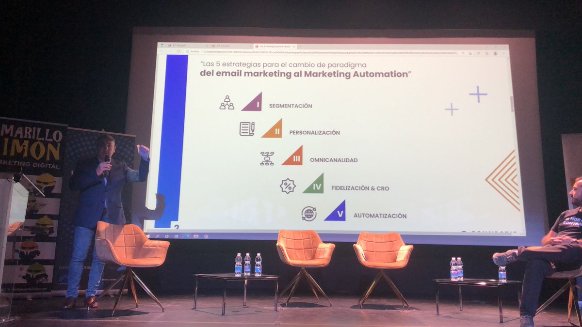 Ecommerce_es's tweet photo. En el Startup Moment contamos con @MyConnectif. Las 5 #estrategias para el cambio de paradigma del #emailmarketing al #MarketingAutomation.
#EcTJerez https://t.co/BsKgzLGTPf