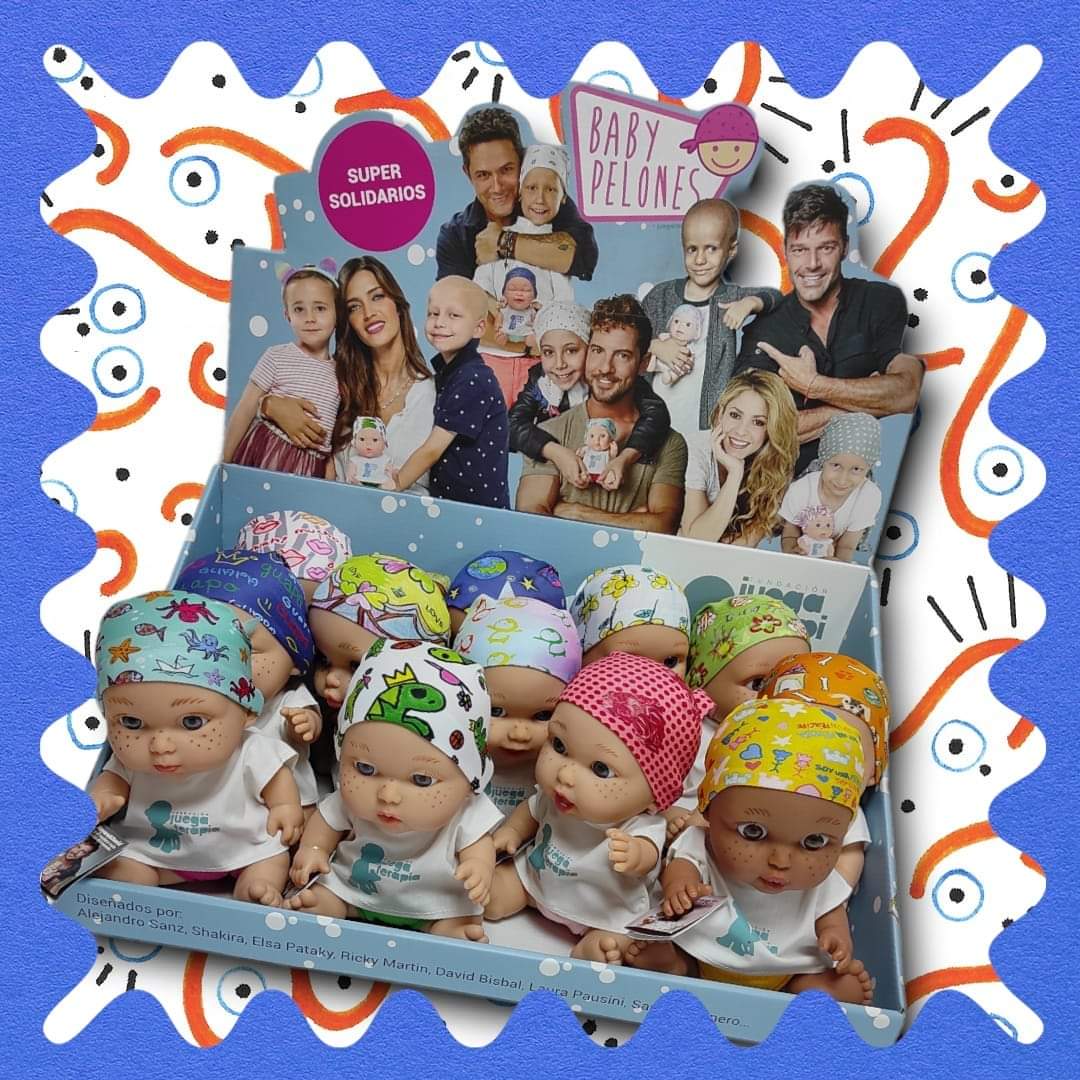 dulziamassanass's tweet photo. Tenemos en tienda los Baby pelones, los muñecos solidarios de la fundación juegaterapia para combatir el cáncer infantil!!!!
Anímate y colabora #babypelones #solidaridad #cancer #cancerinfantil #jugaterapia #dulzia #massanassa #catarroja #albal #benetusser #sedavi #alfafar https://t.co/tsjgjmIhPn