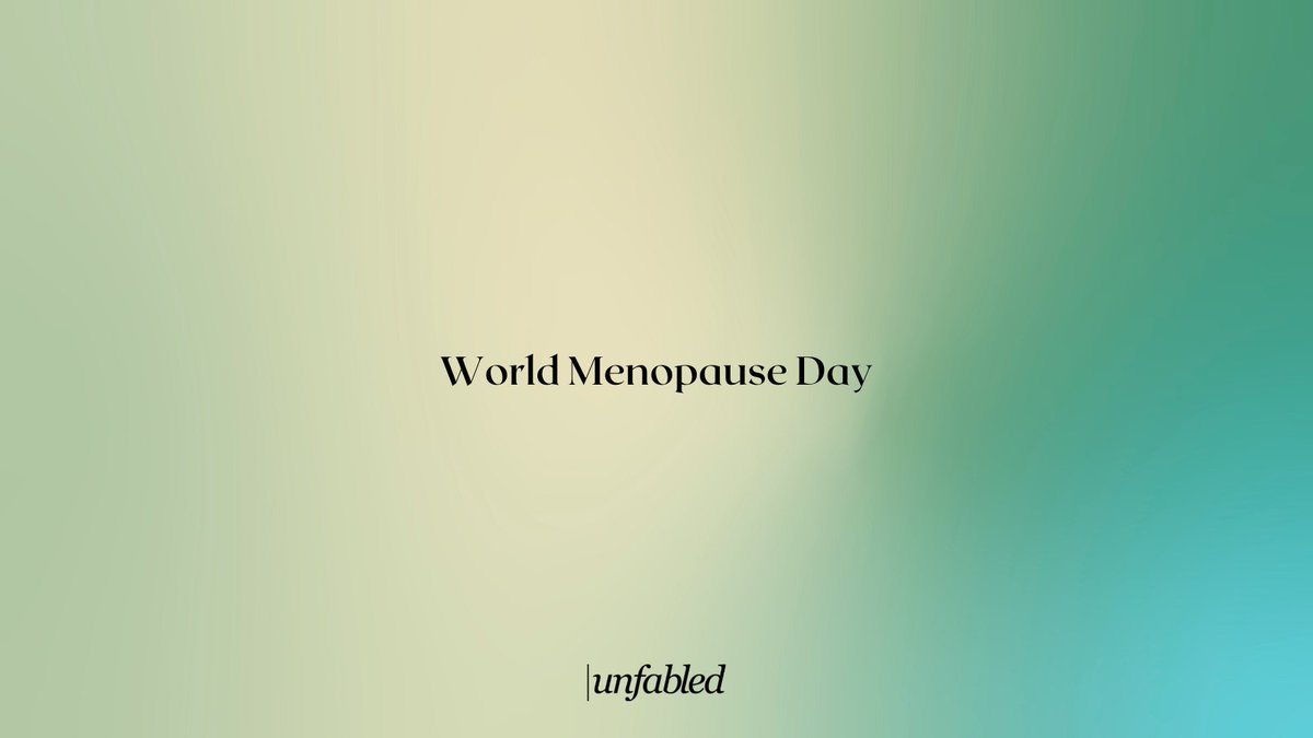 unfabled_'s tweet photo. It’s imperative we lift the stigma on the menopause, and all issues faced by women. 💪🏽
#perimenopause #menopausesupport #menopauserelief #menopauseproblems https://t.co/MLQt35IPVX